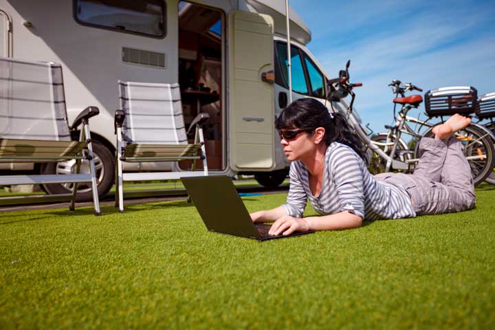 WiFi internet op de camping WiFi internet op de camping