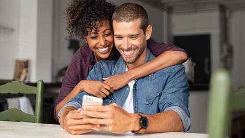 een nieuwe telefoon met Swapphone