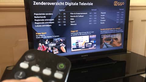 einde Ziggo analoge TV