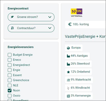 groene stroom vergelijken groene stroom vergelijken