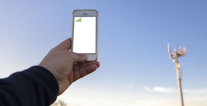 mobiel bereik bij zendmast mobiel bereik bij zendmast