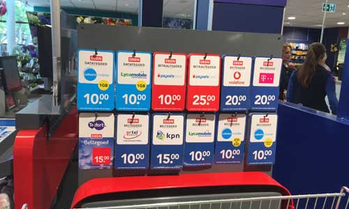 prepaid beltegoed in supermarkt prepaid beltegoed in supermarkt