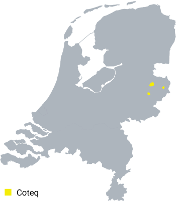 Coteq werkgebied elektriciteit Coteq werkgebied elektriciteit