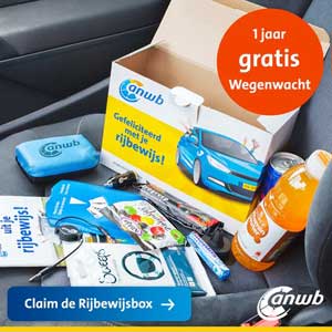 ANWB Rijbewijsbox met gratis Wegenwacht lidmaatschap